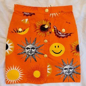 Vintage 90s Moschino Jeans High Waist Skirt. ☀️🌞